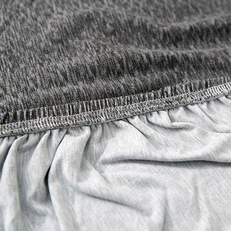 Sofa Cover - Spotted Pattern - Grey - Adaptable & Expandable - Image 3