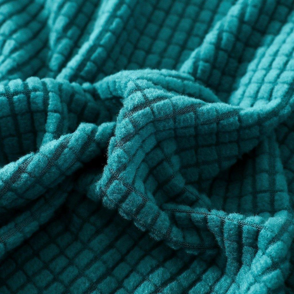 Sofa Cushion Cover - Narrow Jacquard - Bondi Blue - Image 4