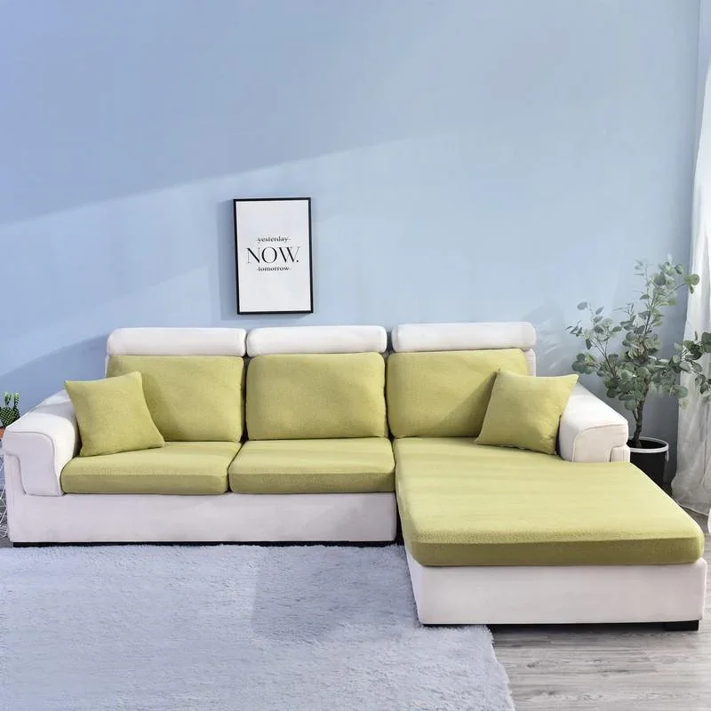 Sofa Cushion Cover Waterproof - Yellow-Green