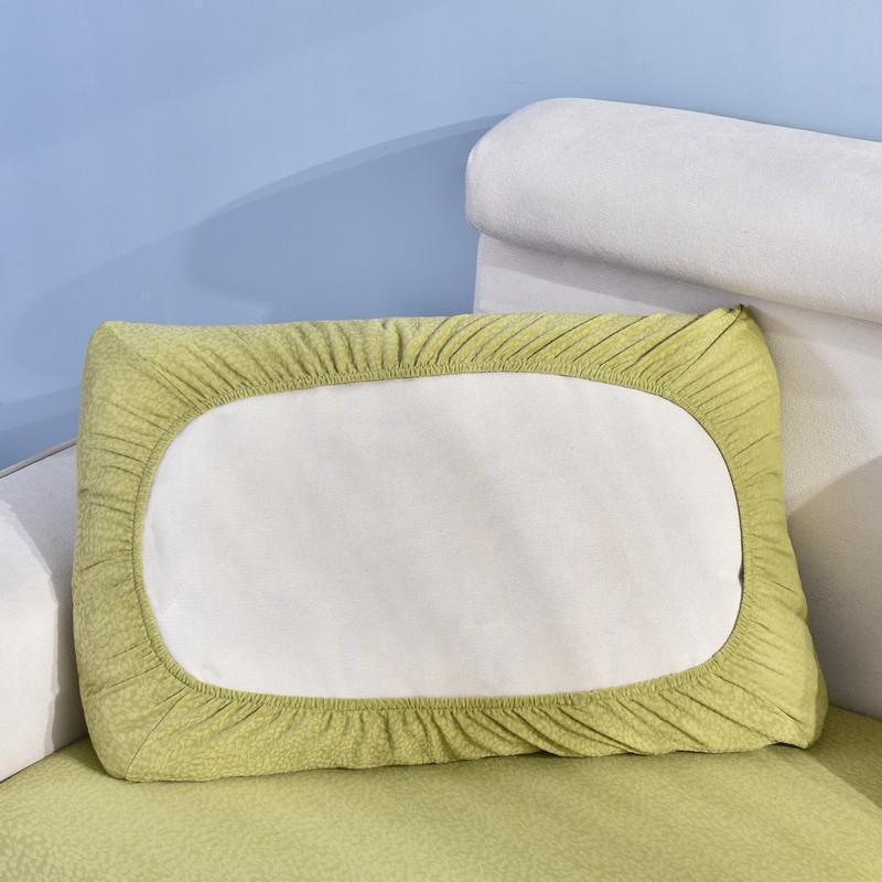 Sofa Cushion Cover Waterproof - Yellow-Green - Image 2