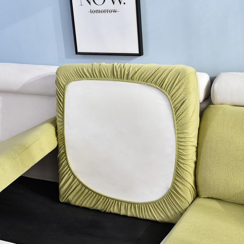 Sofa Cushion Cover Waterproof - Yellow-Green - Image 4