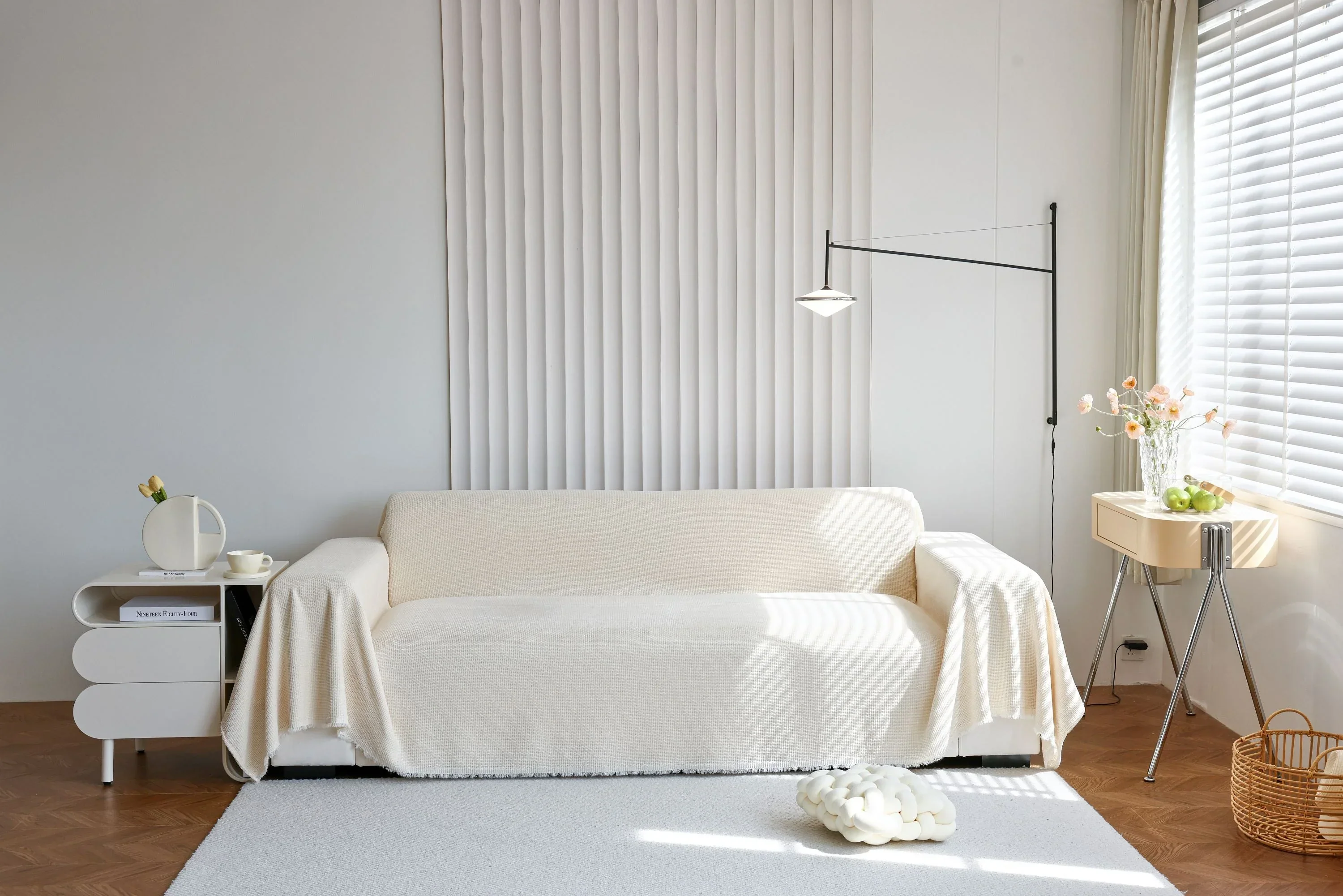 Sofa Throw - Coveri - Beige