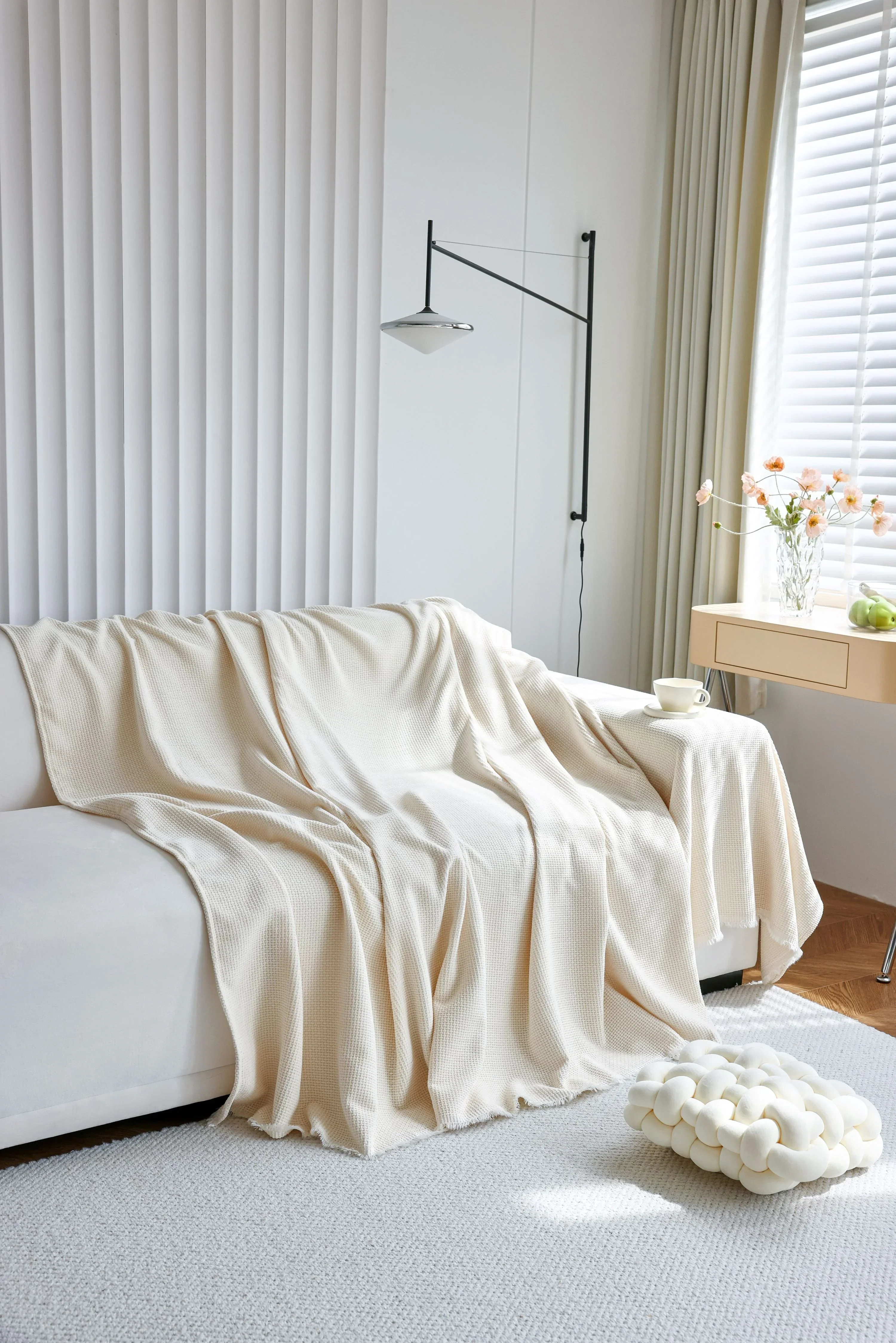 Sofa Throw - Coveri - Beige - Image 4