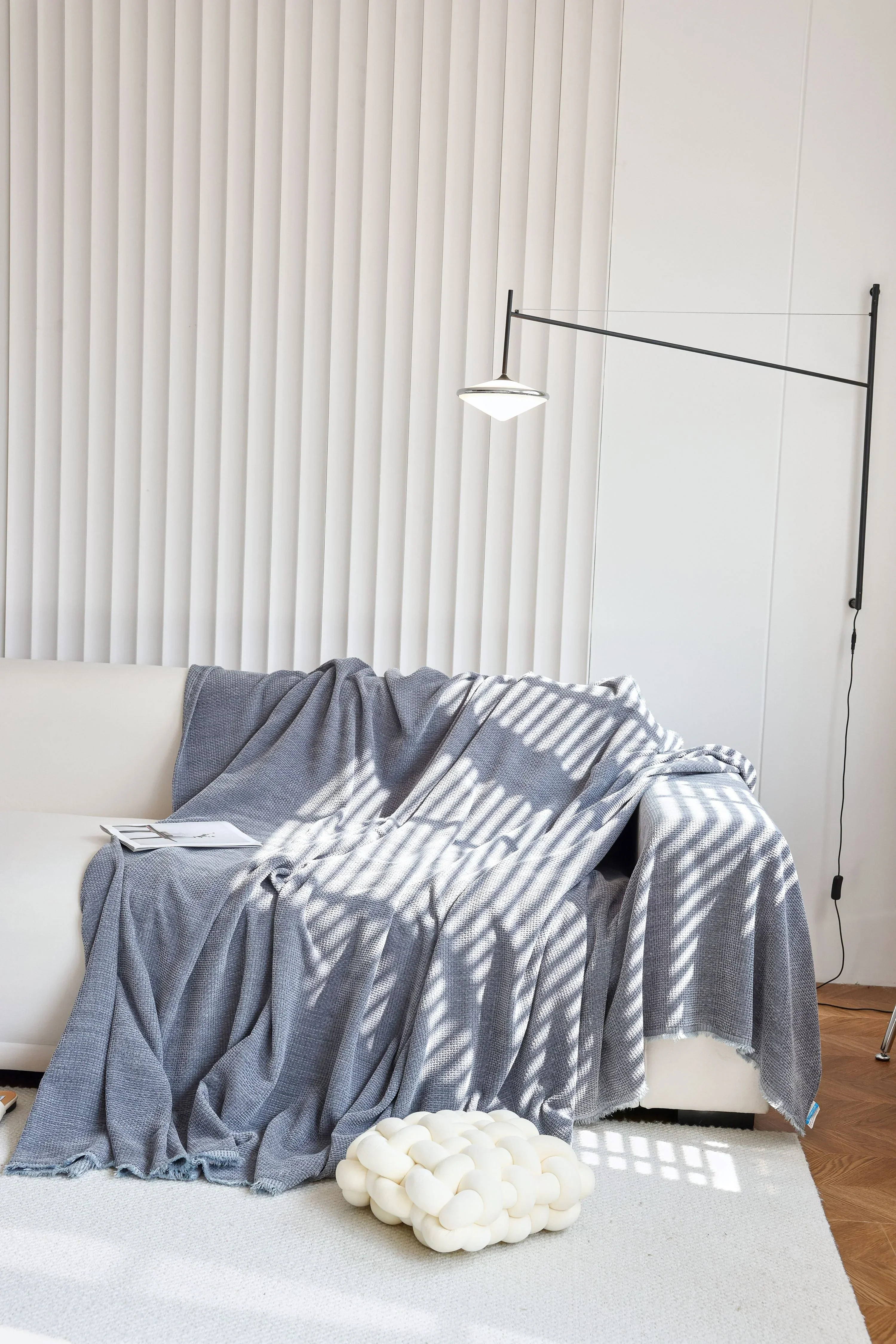 Sofa Throw - Coveri - Dark Gray - Image 4