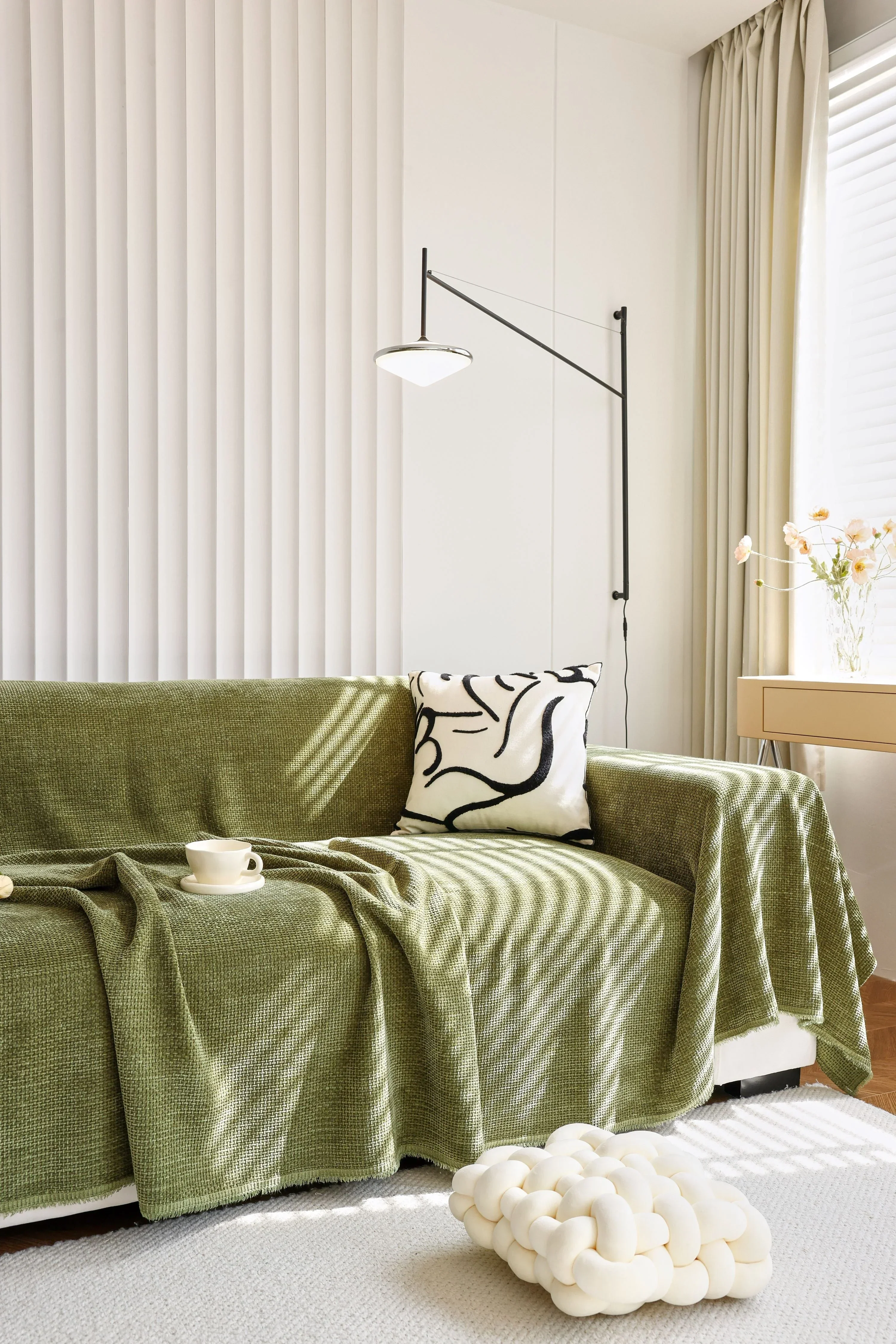 Sofa Throw - Coveri - Green Tea - Image 3