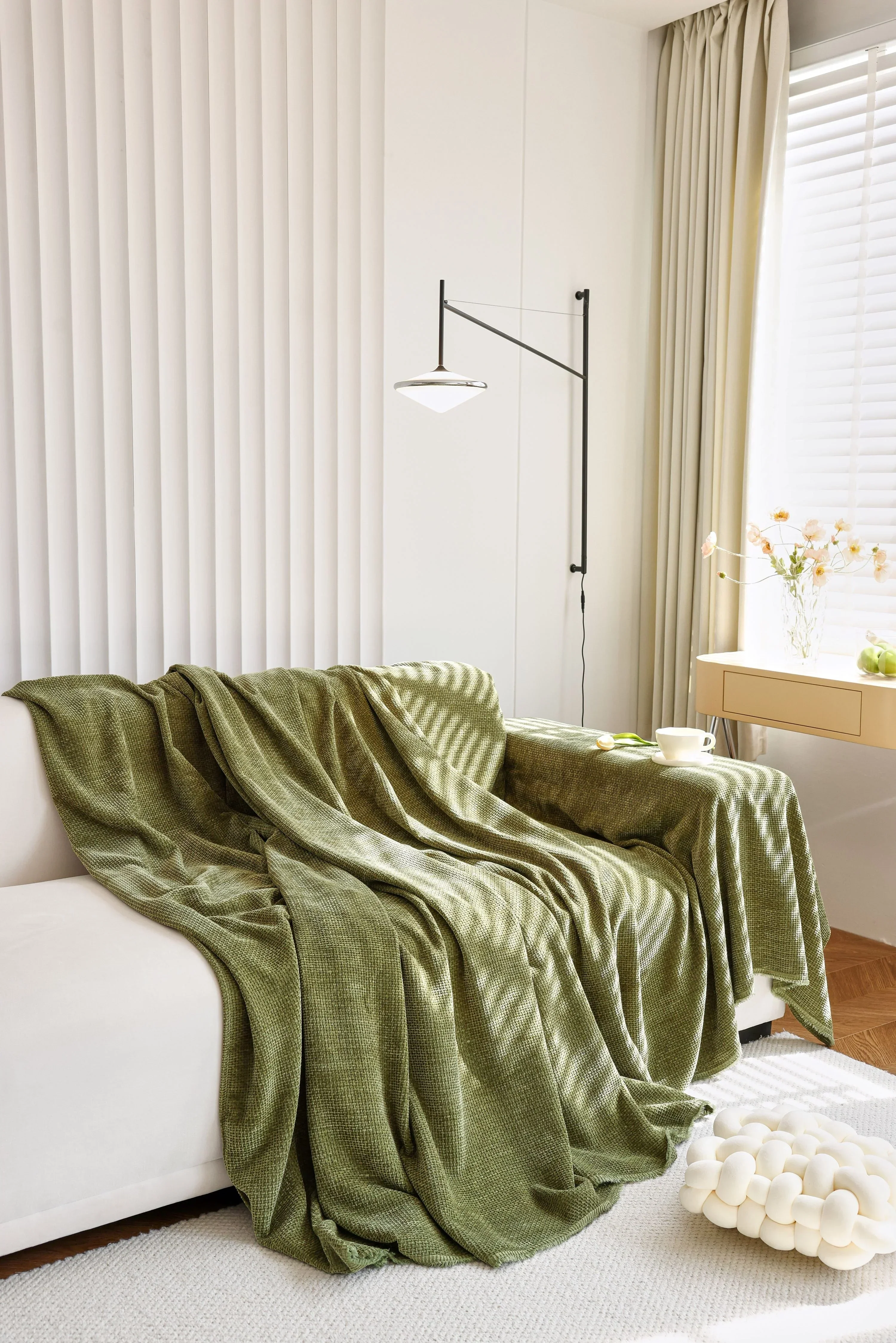 Sofa Throw - Coveri - Green Tea - Image 4