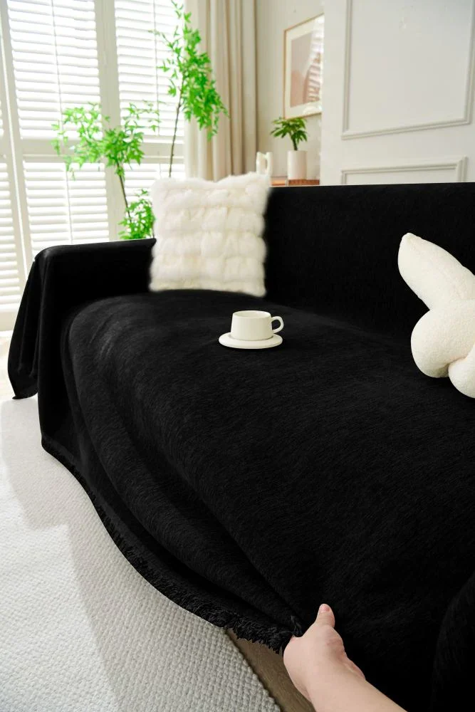 Sofa Throw - Elligate - Black - Image 4