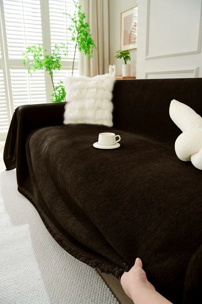 Sofa Throw - Elligate - Dark Choco - Image 3