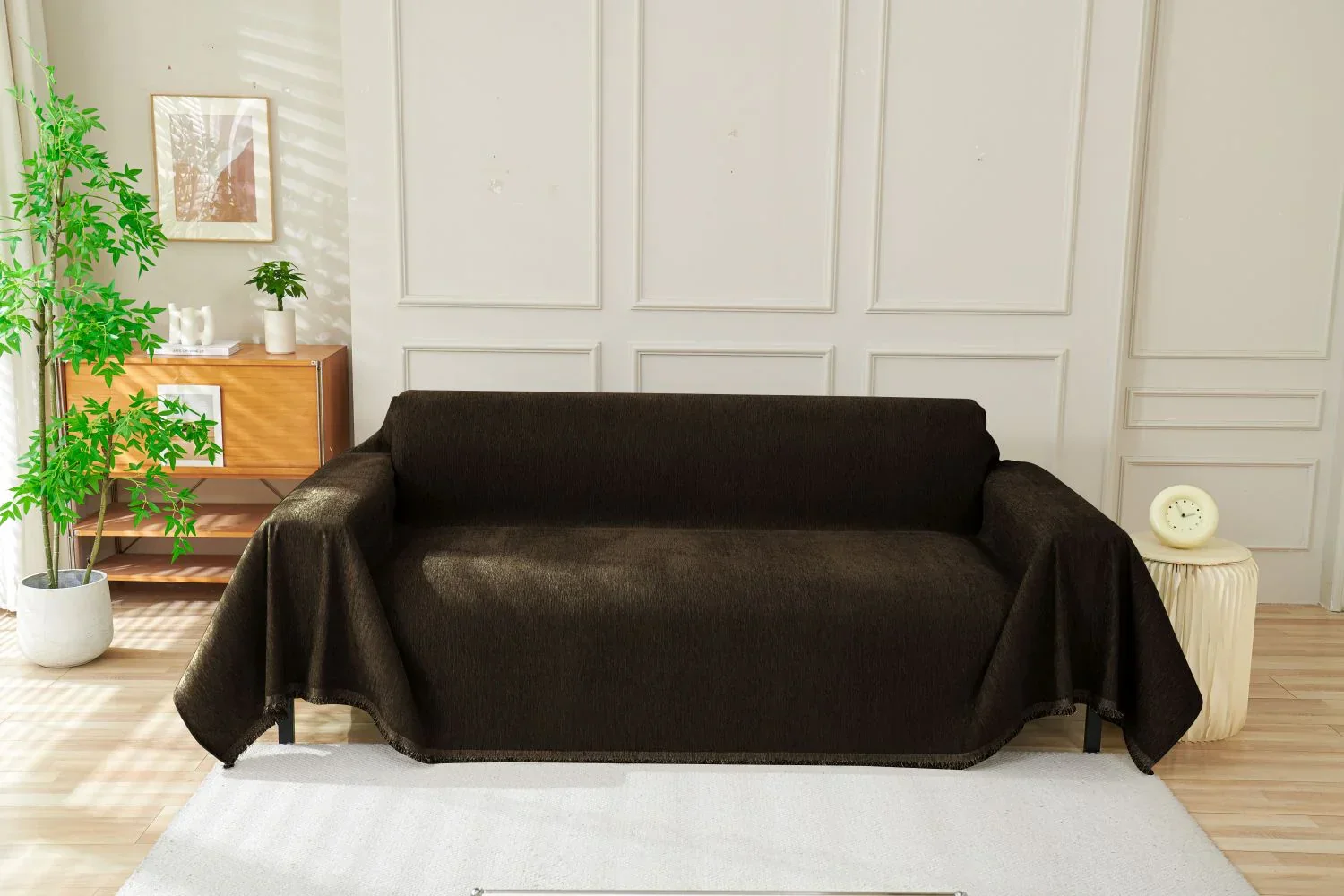 Sofa Throw - Elligate - Dark Choco - Image 4