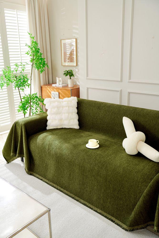 Sofa Throw - Elligate - Green - Image 3