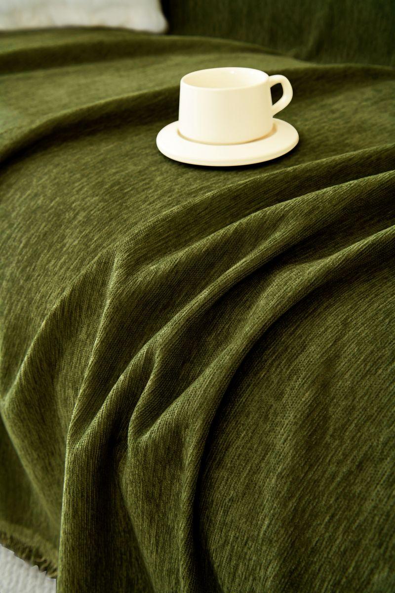 Sofa Throw - Elligate - Green - Image 4
