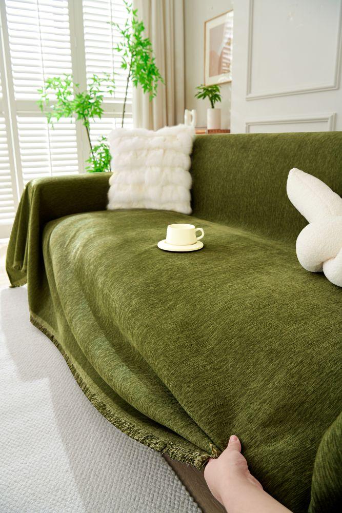 Sofa Throw - Elligate - Green - Image 5