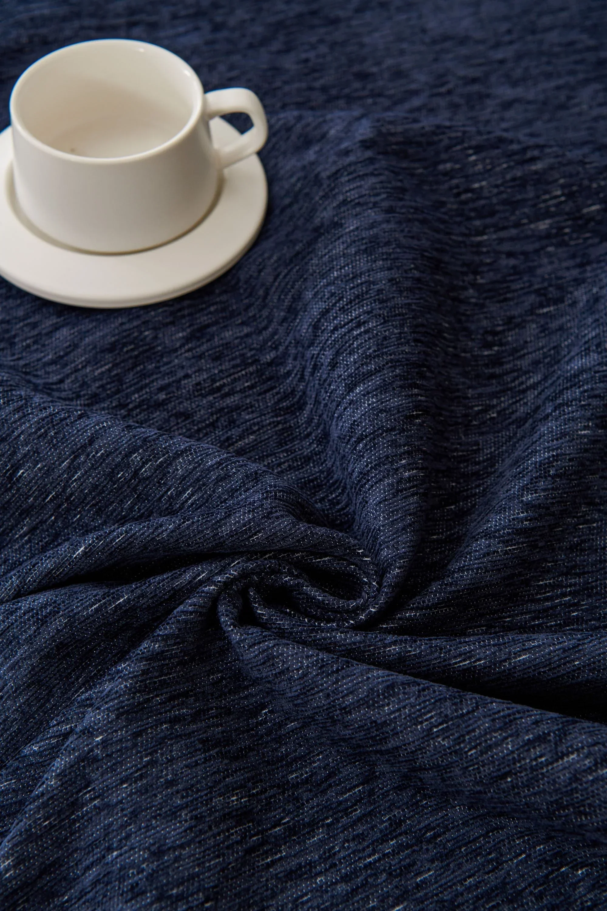 Sofa Throw - Elligate - Navy Blue - Image 4