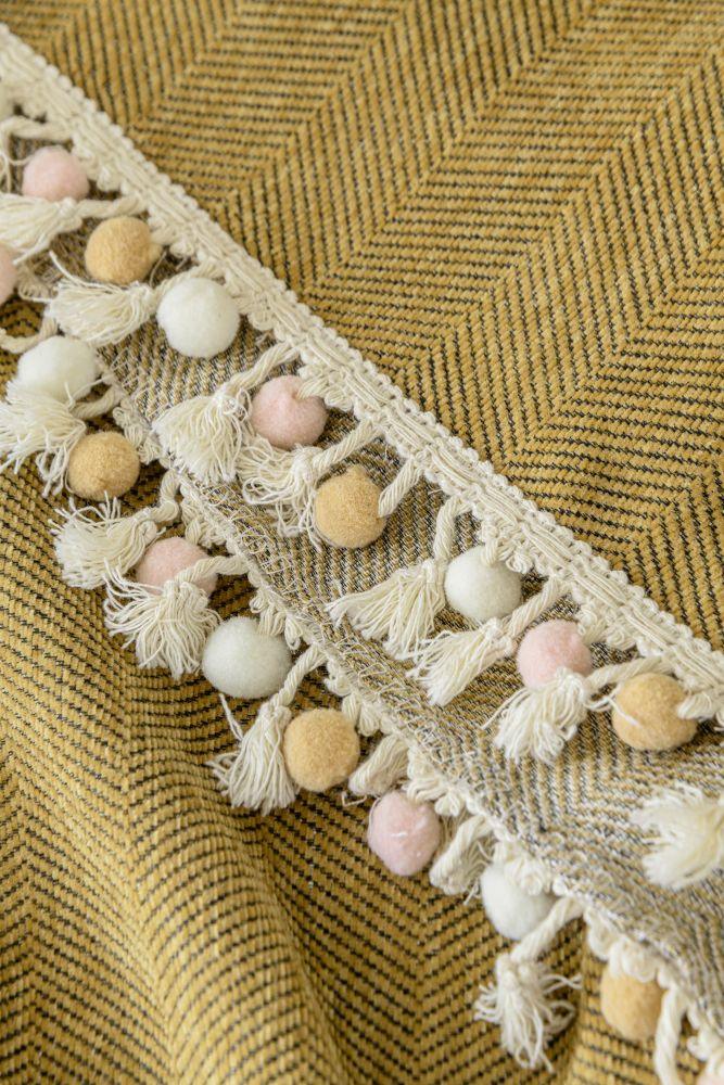Sofa Throw - Herpome - Honey brown - Image 7