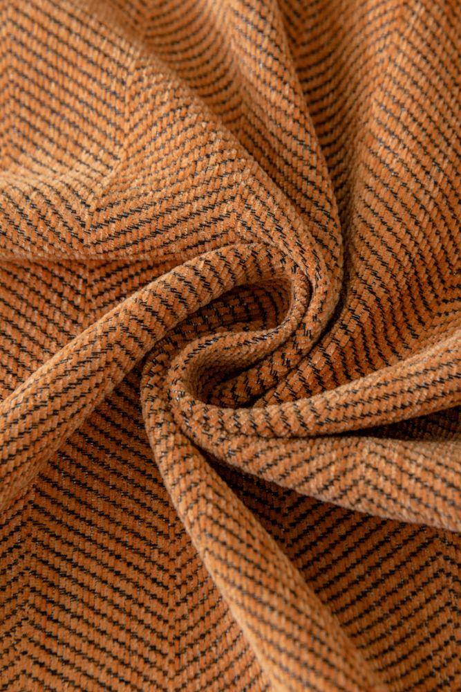 Sofa Throw - Herpome - Terracotta Orange - Image 3