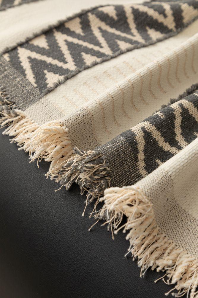 Sofa Throw - Klint - Charcoal Grey - Image 3