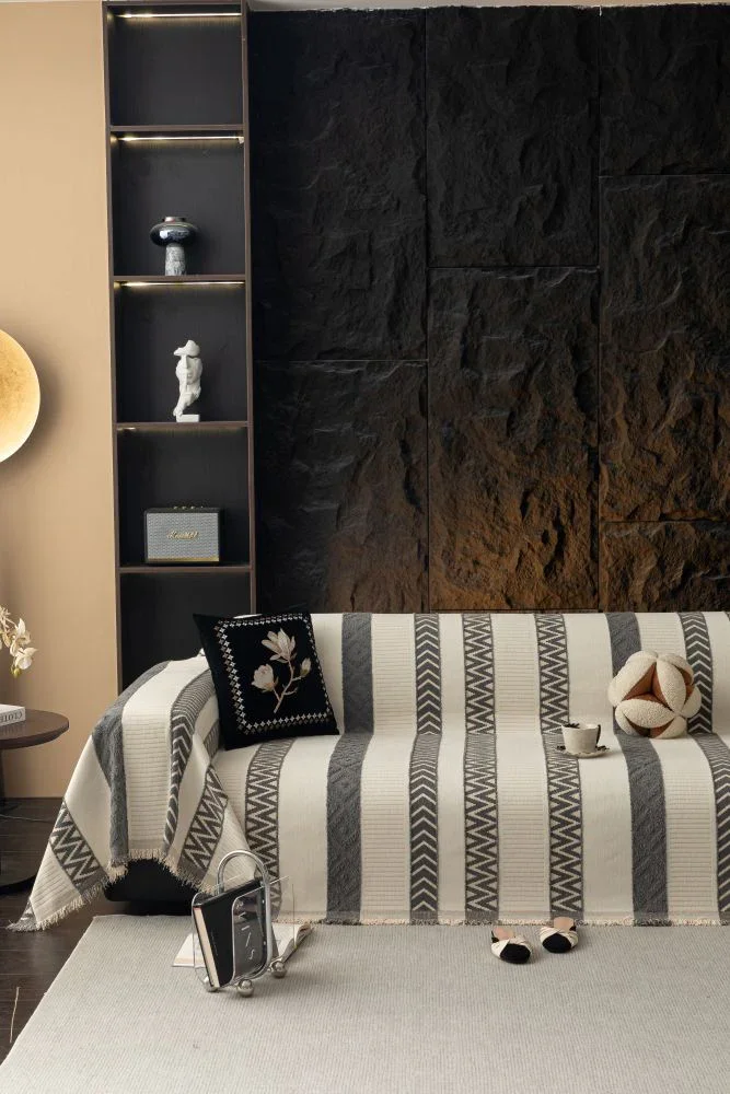 Sofa Throw - Klint - Charcoal Grey - Image 6