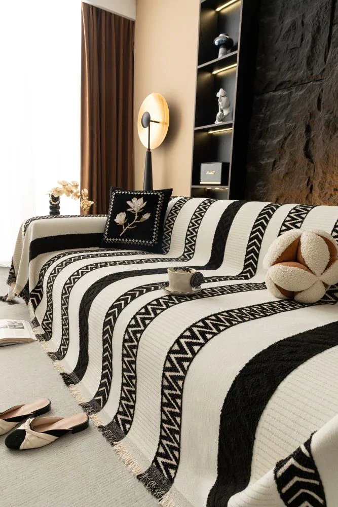 Sofa Throw - Klint - Jet Black - Image 4