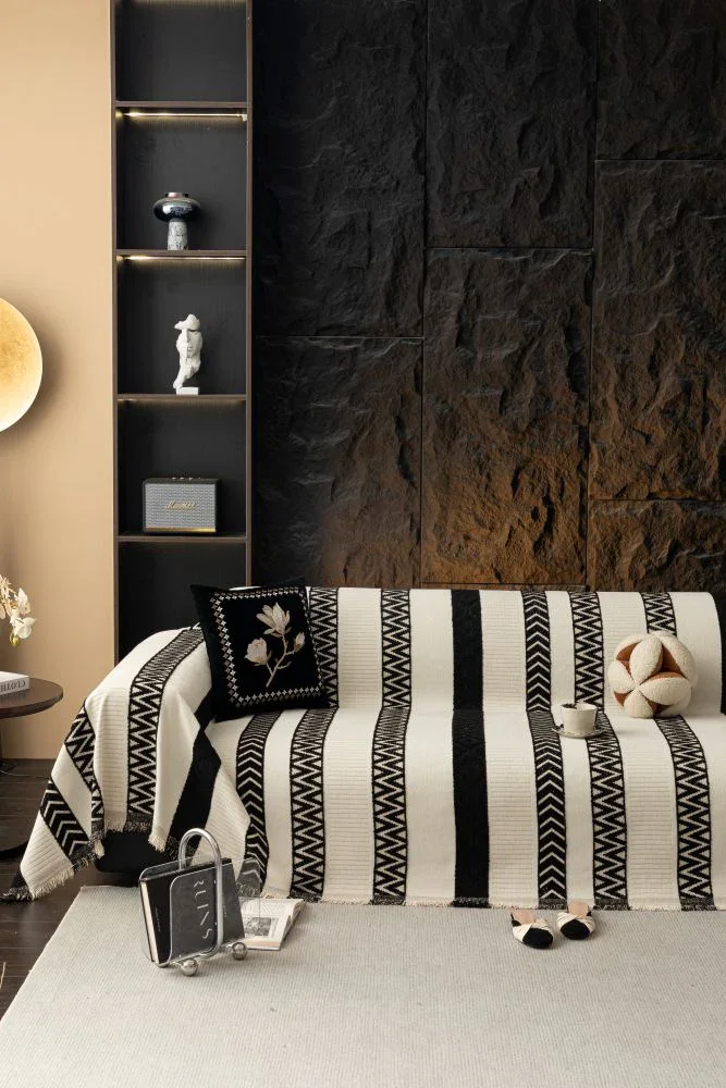 Sofa Throw - Klint - Jet Black - Image 5