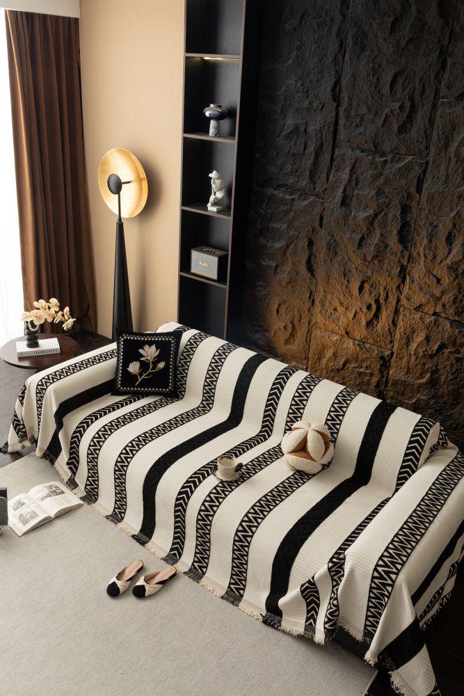 Sofa Throw - Klint - Jet Black - Image 6