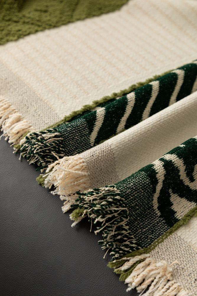 Sofa Throw - Klint - Moss Green - Image 4