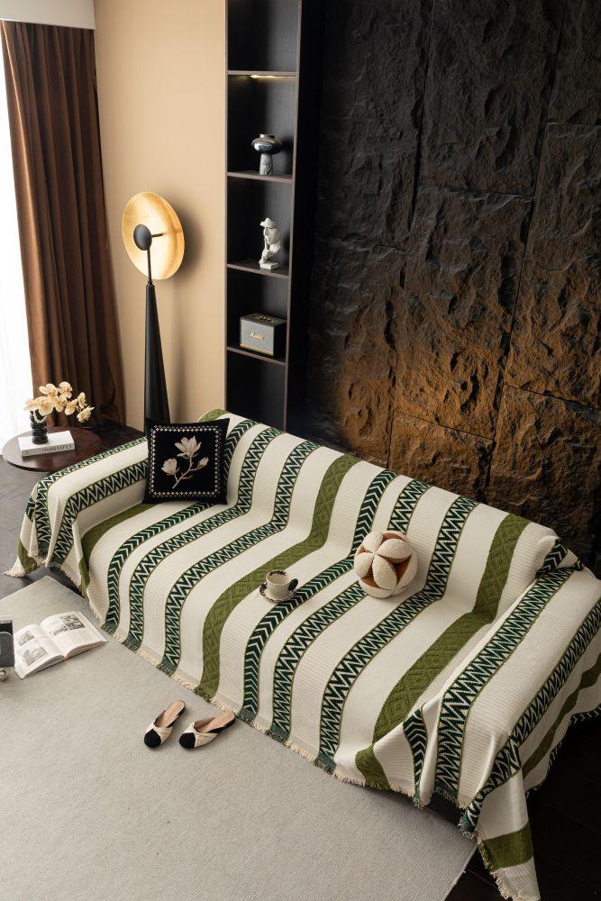 Sofa Throw - Klint - Moss Green - Image 7