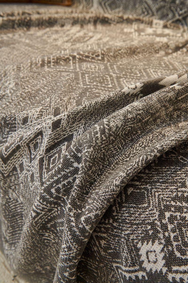 Sofa Throw - Melareve - Charcoal Grey - Image 5