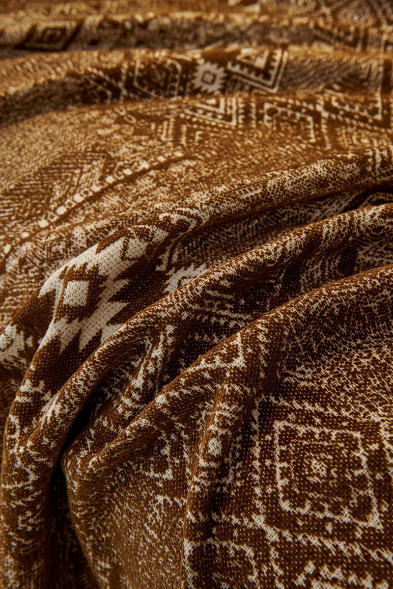 Sofa Throw - Melareve - Cocoa Brown - Image 7
