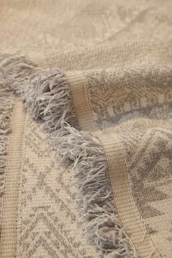 Sofa Throw - Melareve - Dove Grey - Image 9