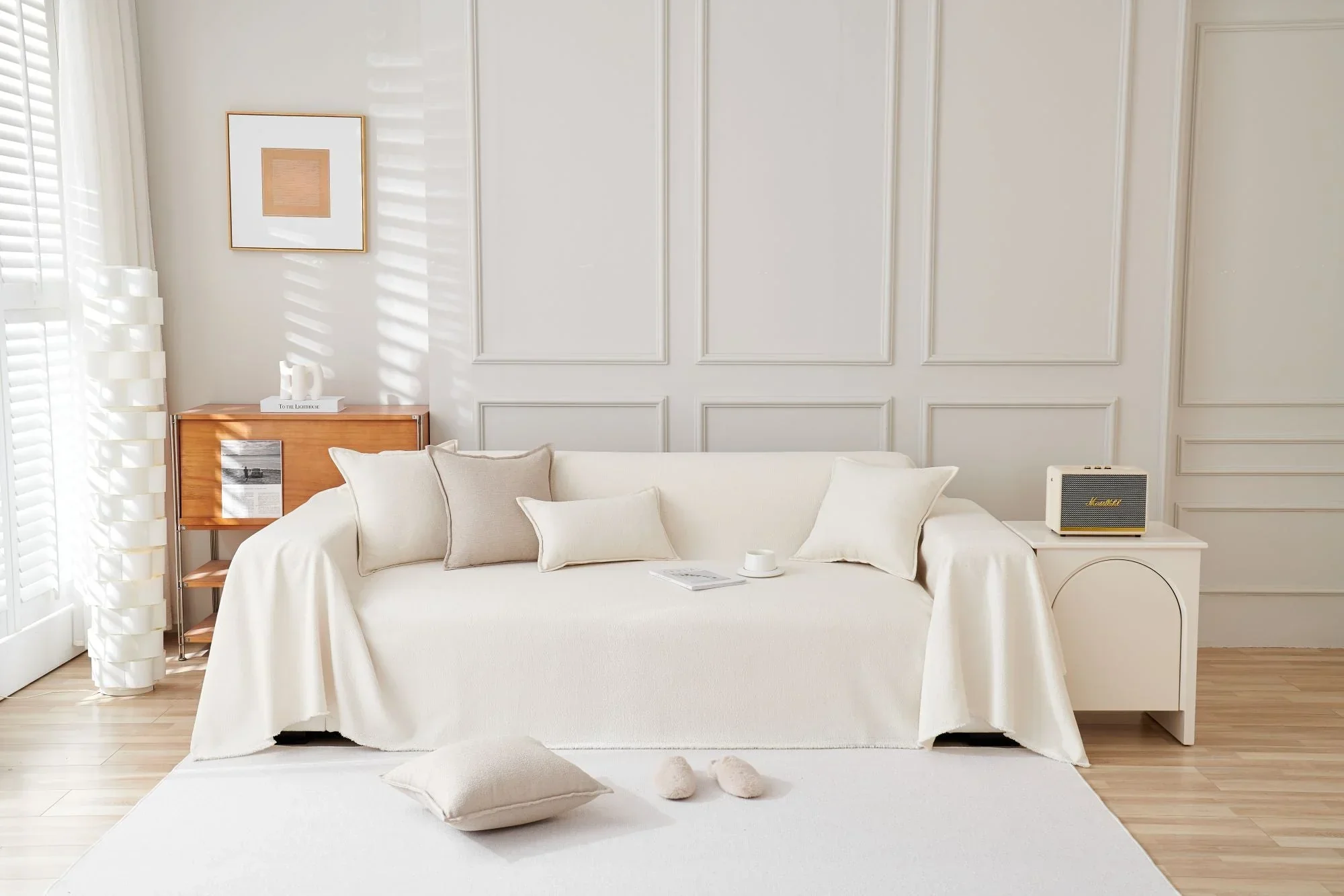 Sofa Throw - Mousoon - Off White
