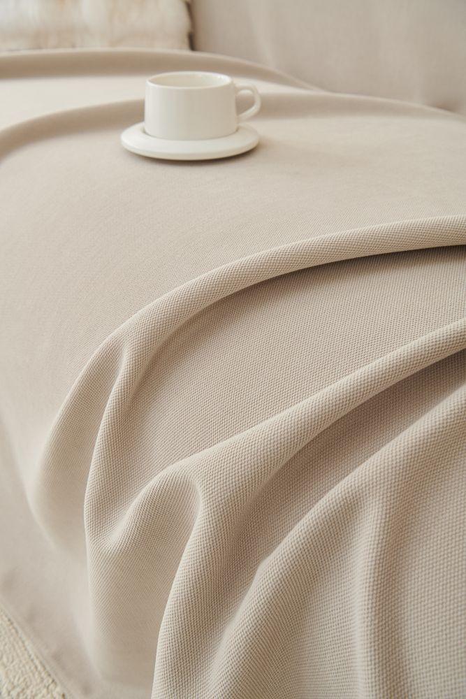 Sofa Throw - Norka - Moon Beige - Image 3