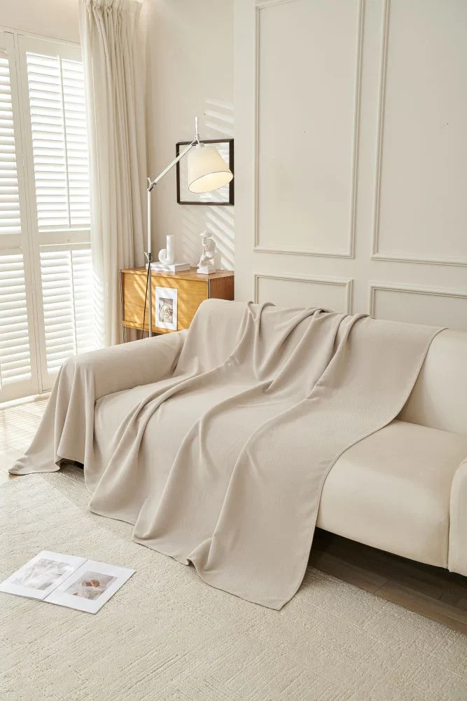 Sofa Throw - Norka - Moon Beige - Image 4