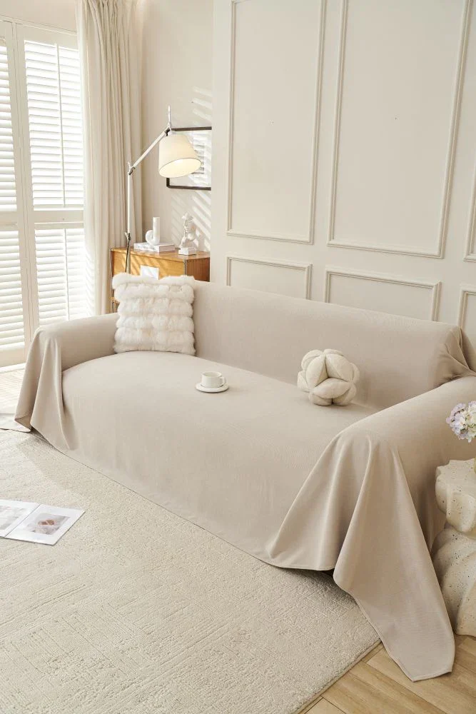 Sofa Throw - Norka - Moon Beige - Image 7