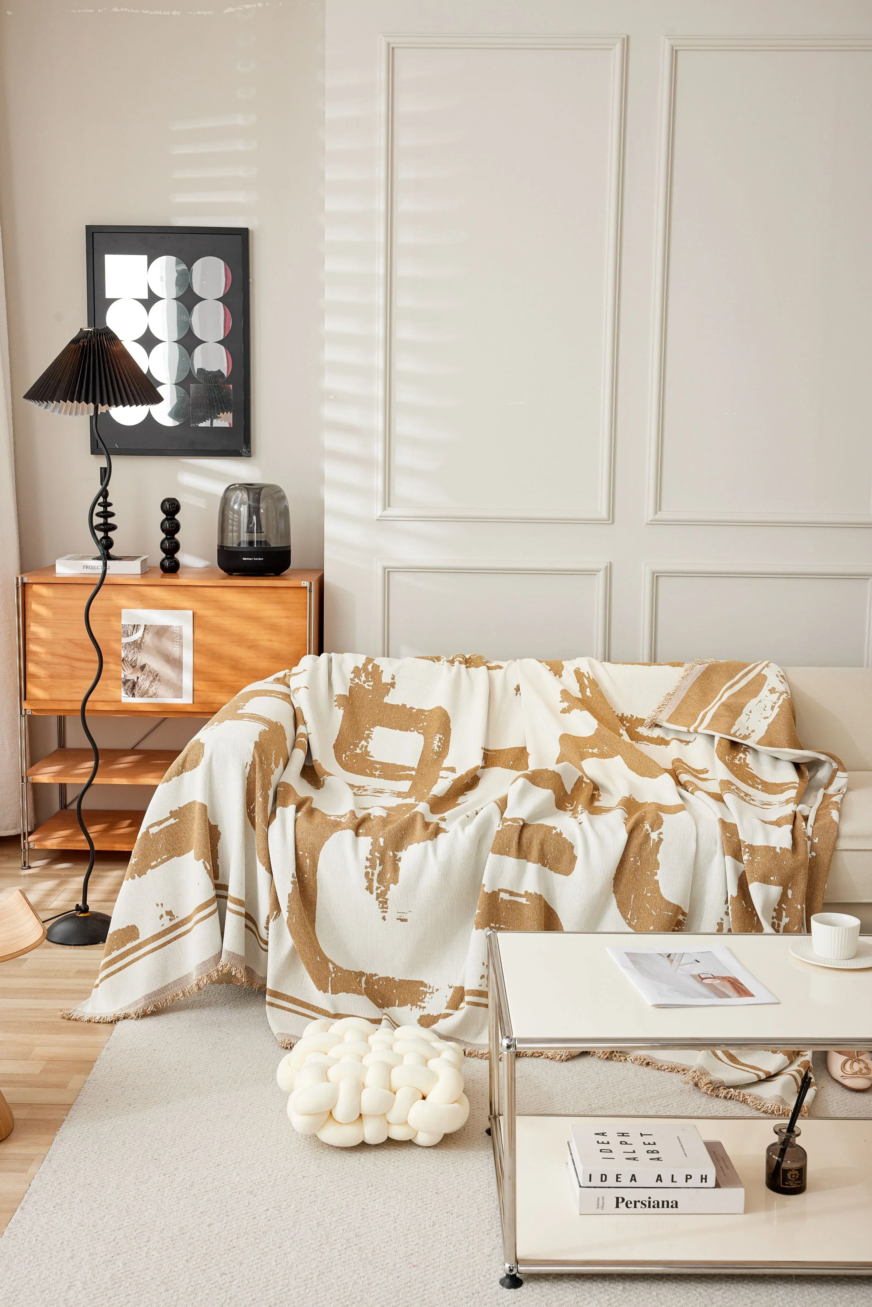 Sofa Throw - Skymoore - Khaki - Image 4
