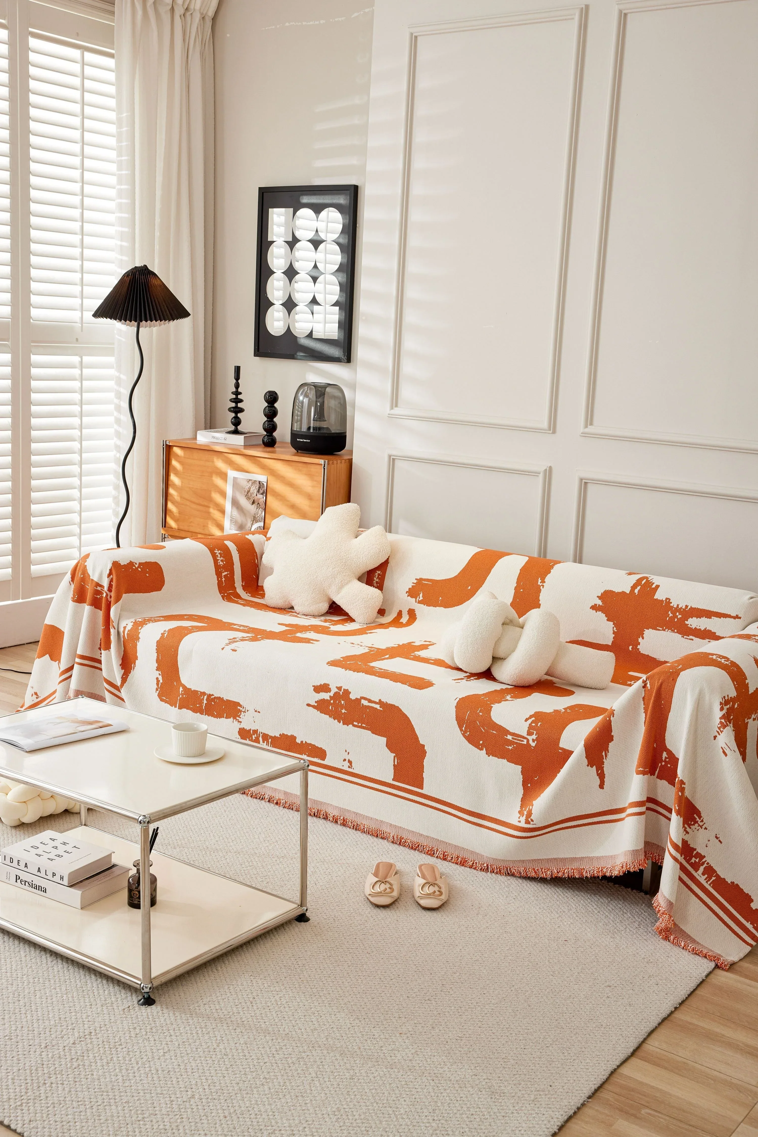 Sofa Throw - Skymoore - Orange - Image 2