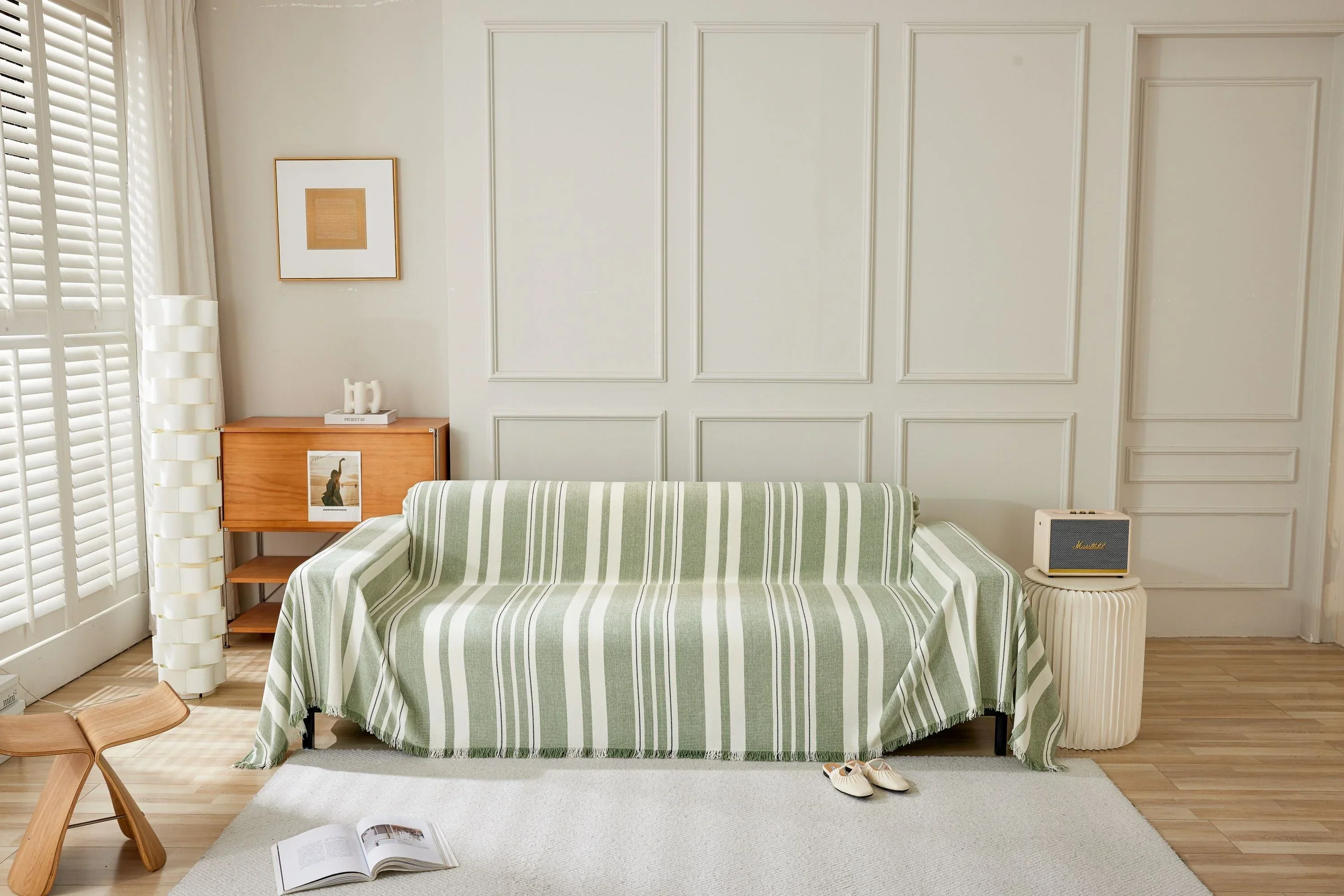 Sofa Throw - Striniara - Cross Green