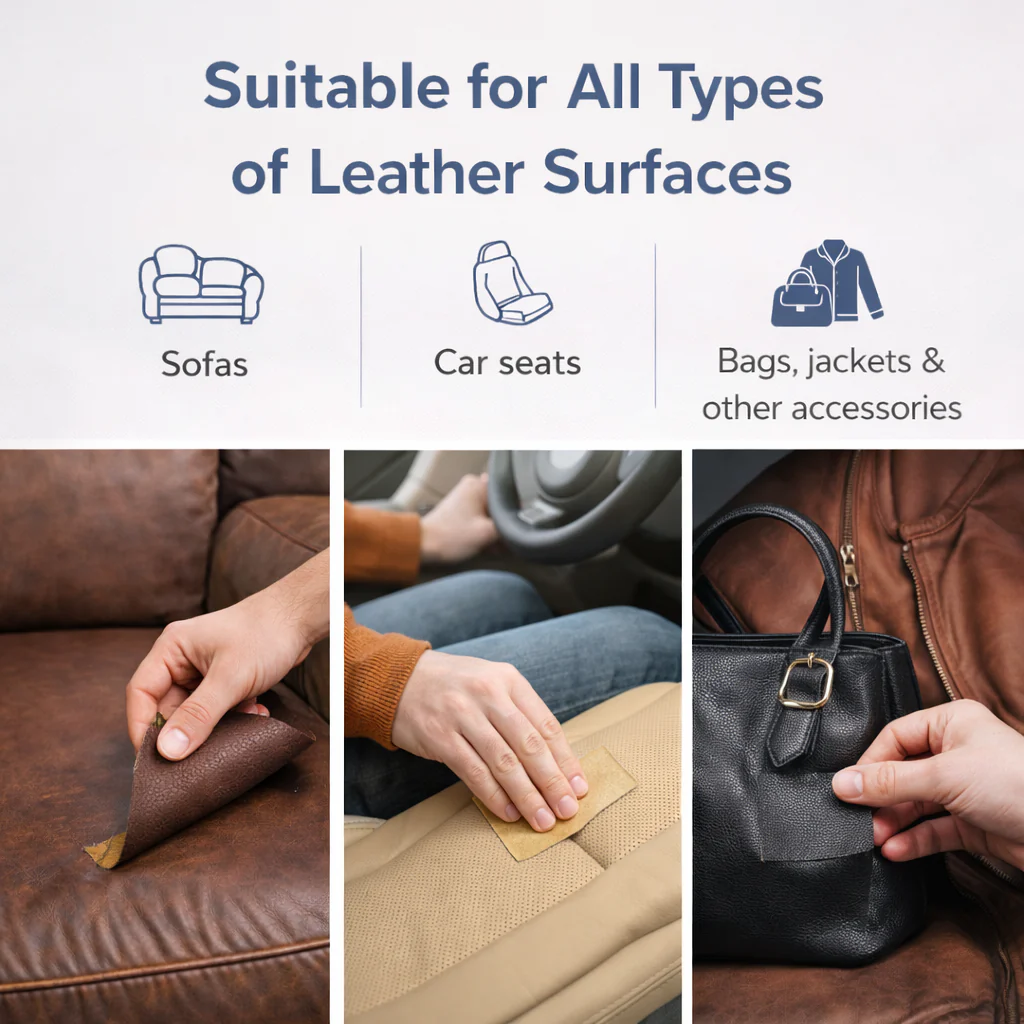 Universal Leather Repair Patch β Self-Adhesive ( 50 x 139 cm ) - Image 5