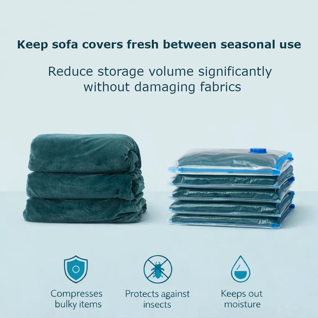 Vacuum Storage Bag - Transparent - Image 2