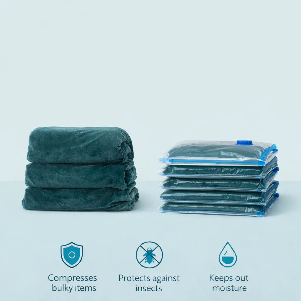 Vacuum Storage Bag - Transparent - Image 8